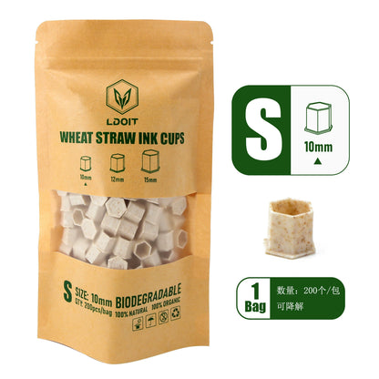 Biodegradable Tattoo Ink Caps