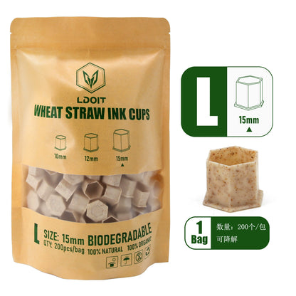 Biodegradable Tattoo Ink Caps