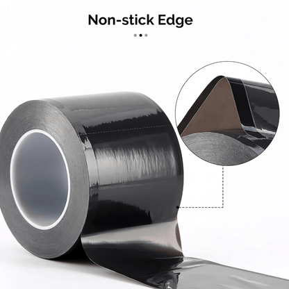 RAWK Lab industrial barrier film featuring an easy-peel non-stick edge for fast application during tattoo sessions.